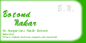 botond makar business card